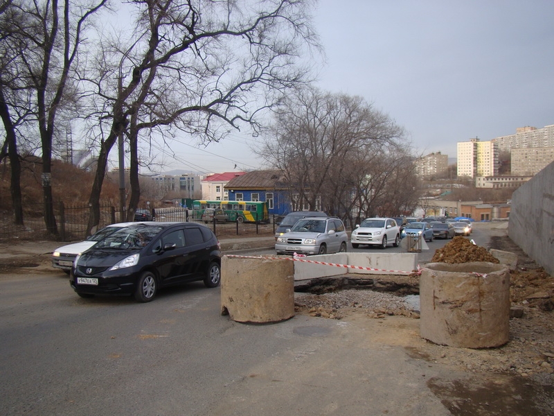 Раскопки на улице Гоголя