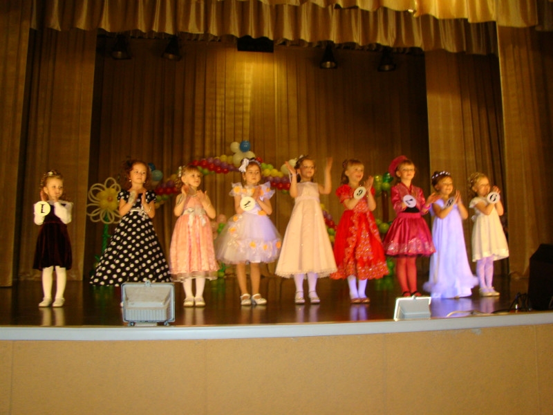 Юные участницы конкурса