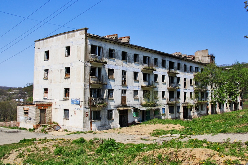 В Дунае много брошенных домов и квартир