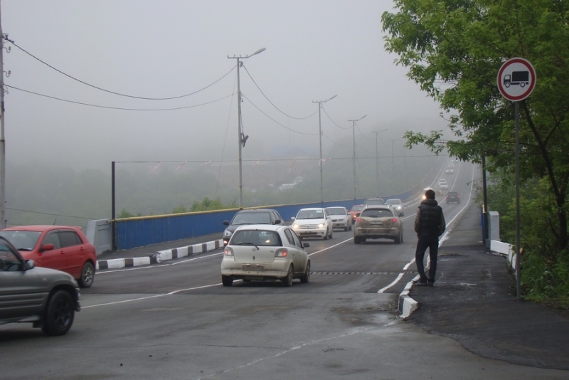 Рудневский мост во владивостоке