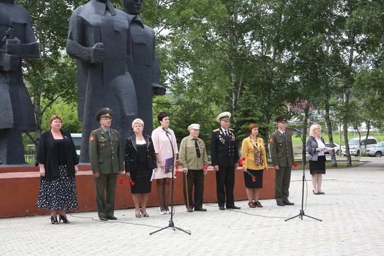 Артемовцы приняли участие в митинге Памяти