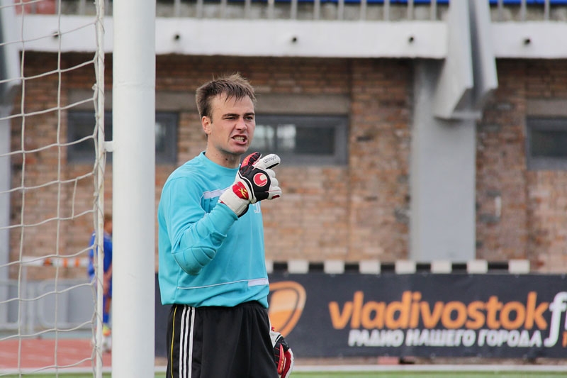 Вратарь команды "Динамо"