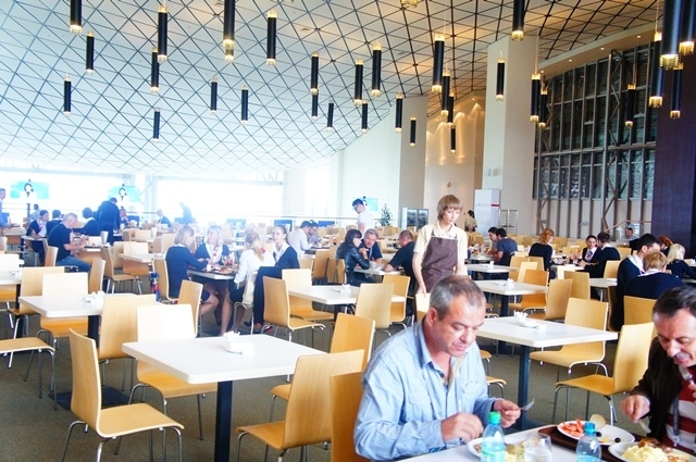 Столовая международного пресс-центра