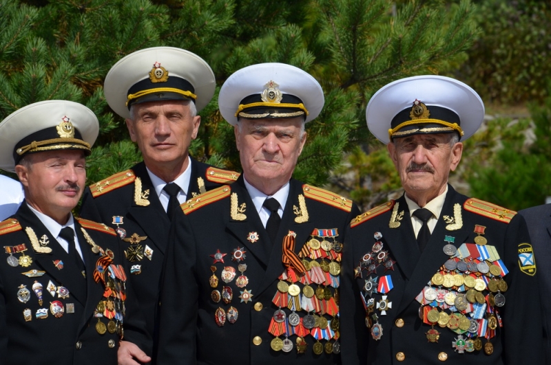 Русские офицеры в Дунине