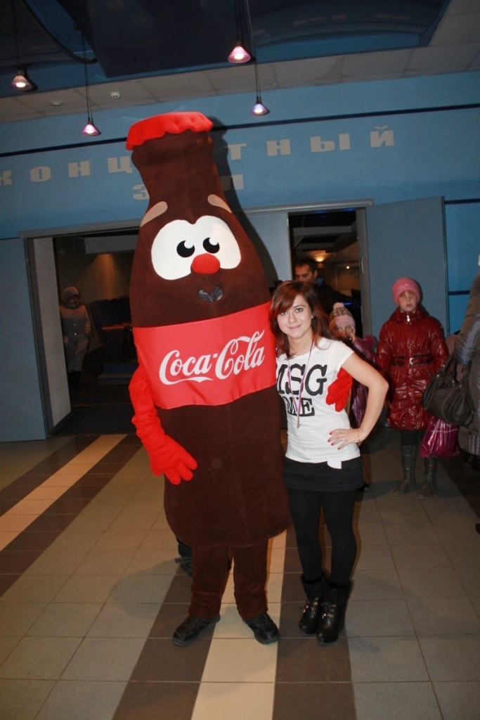 Одним из участников ЭКОШОУ выступила компания Coca Cola Hellenic