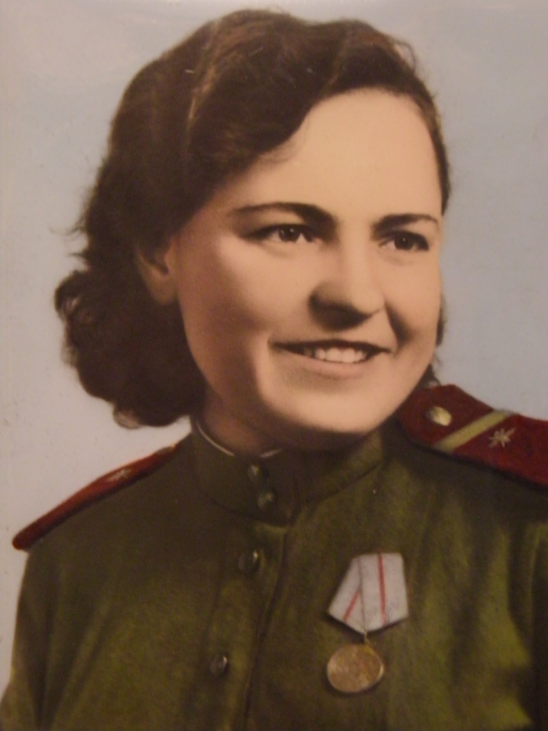 Такой была А.К. Воронина после войны