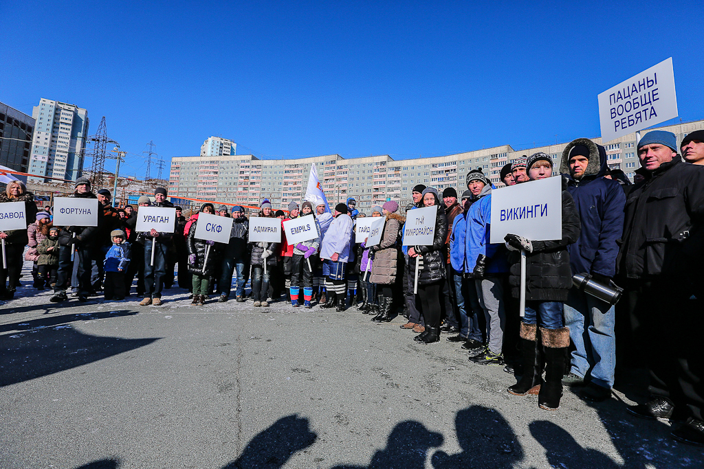 Парад участников соревнований
