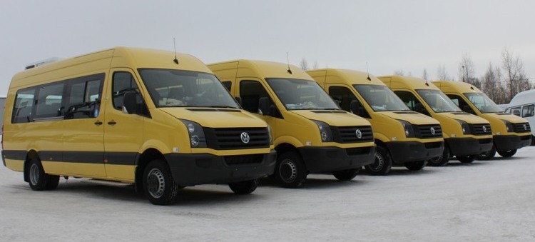 Автобусы Volkswagen Crafter скоро появятся на городских маршрутах