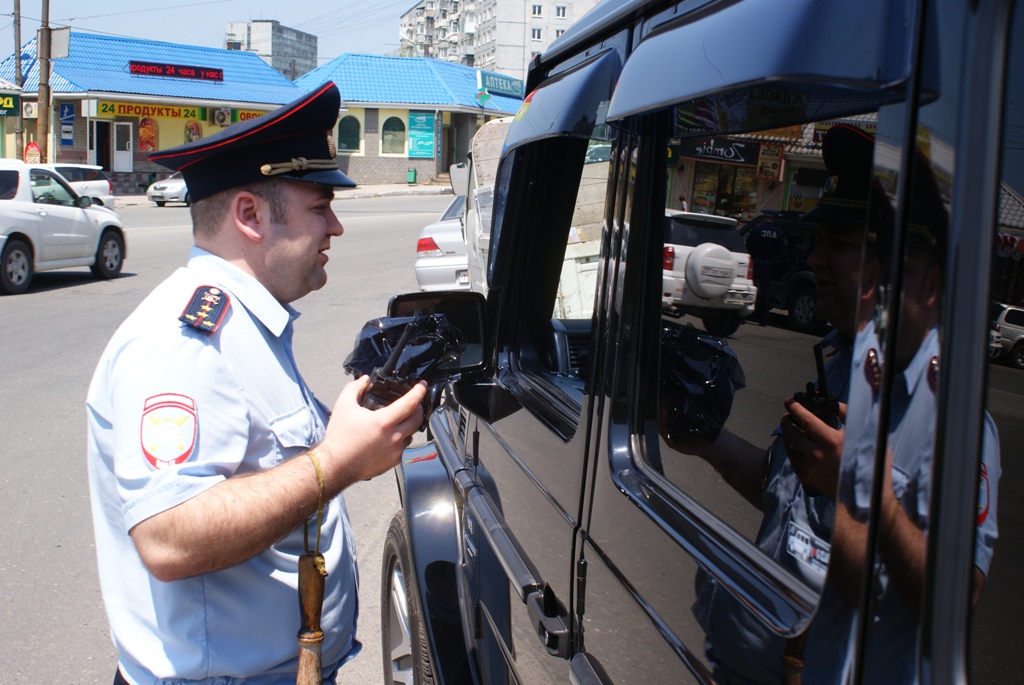 Водитель "Мерседеса" снял пленку сам, Фото с места события собственное