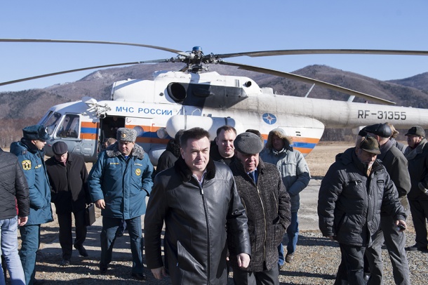 Рабочая поездка Владимира Миклушевского в Тернейский район, Фото с места события из других источников