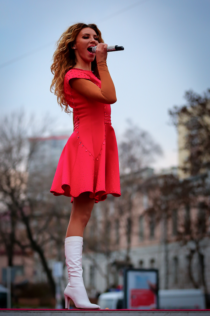 Певица Алина Артц, Фото с места события собственное