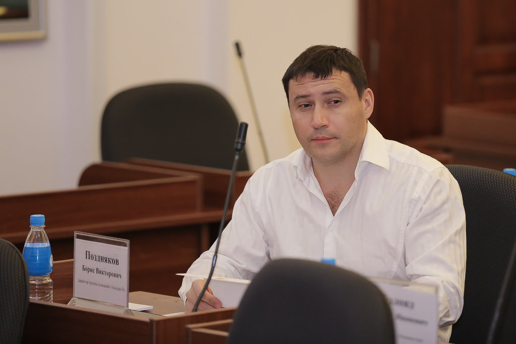 Директор группы компаний "Эскадра-П", Фото с места события собственное