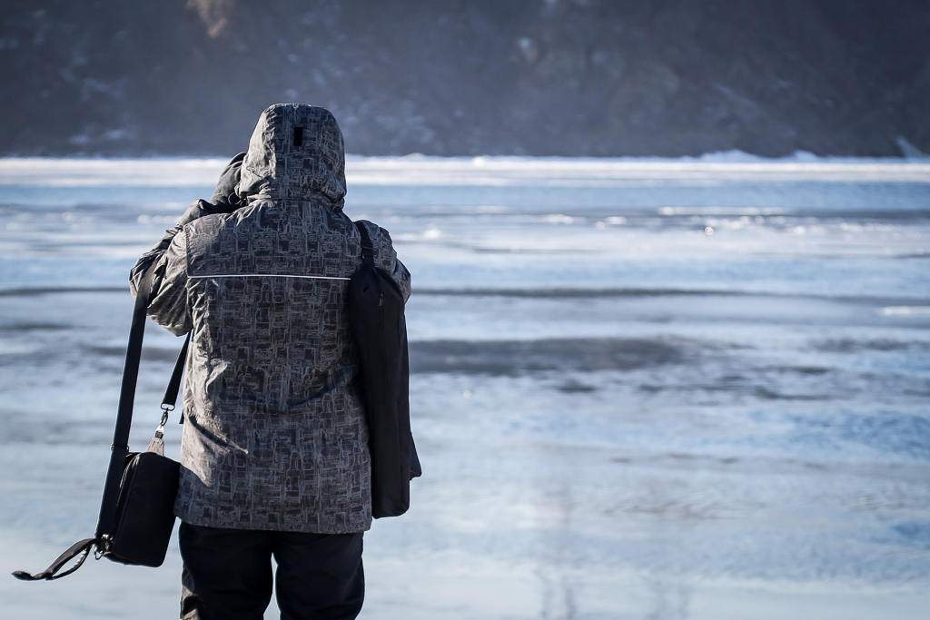 Все больше людей приходят посмотреть на ларг, Фото с места события собственное