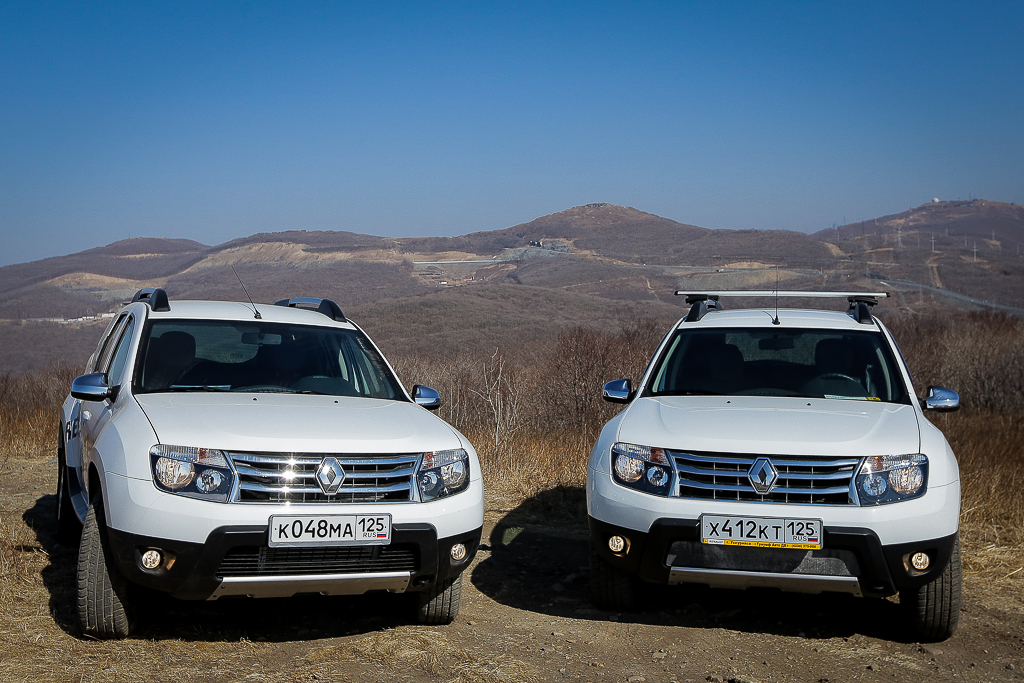 Спешите за Renault Duster, Фото с места события собственное