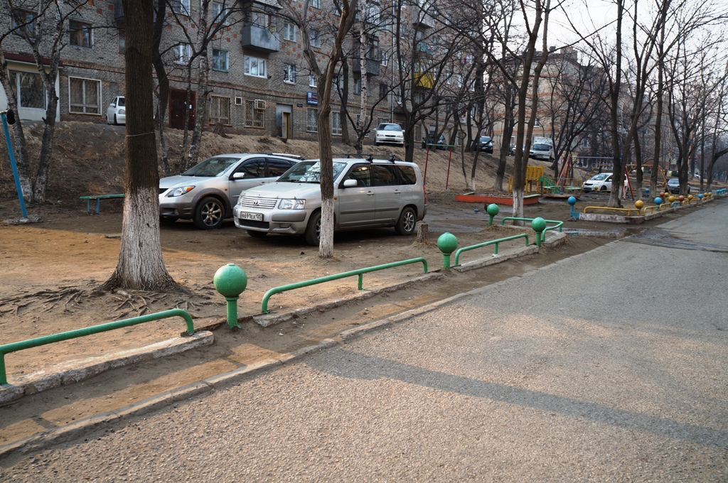 Район улицы Молодежной, Фото с места события собственное