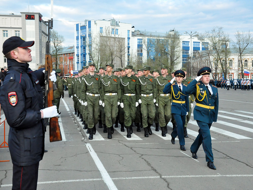 Фото парад 9 мая иркутск