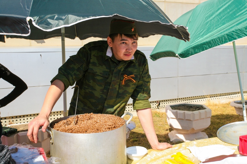 Полевая кухня из чего каша