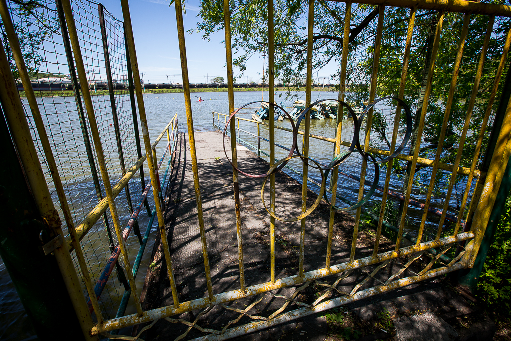 висит замок, Фото с места события собственное