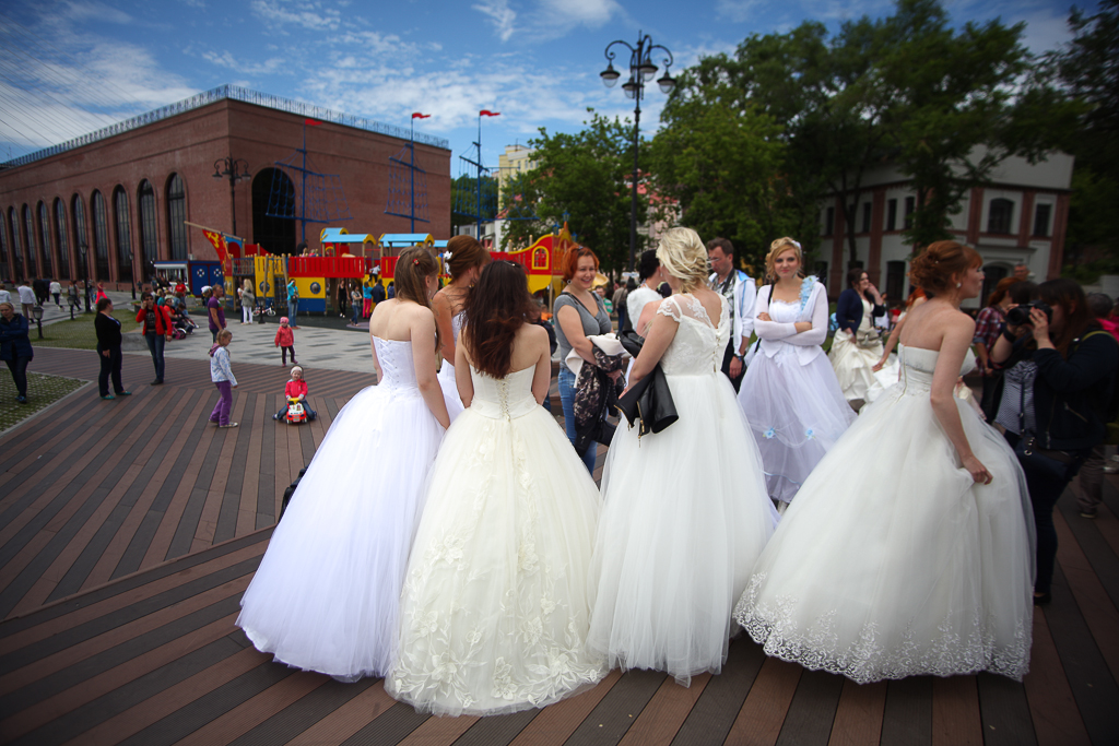 Невесты, Фото с места события собственное
