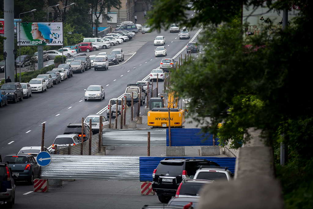 Перекрытие, Фото с места события собственное