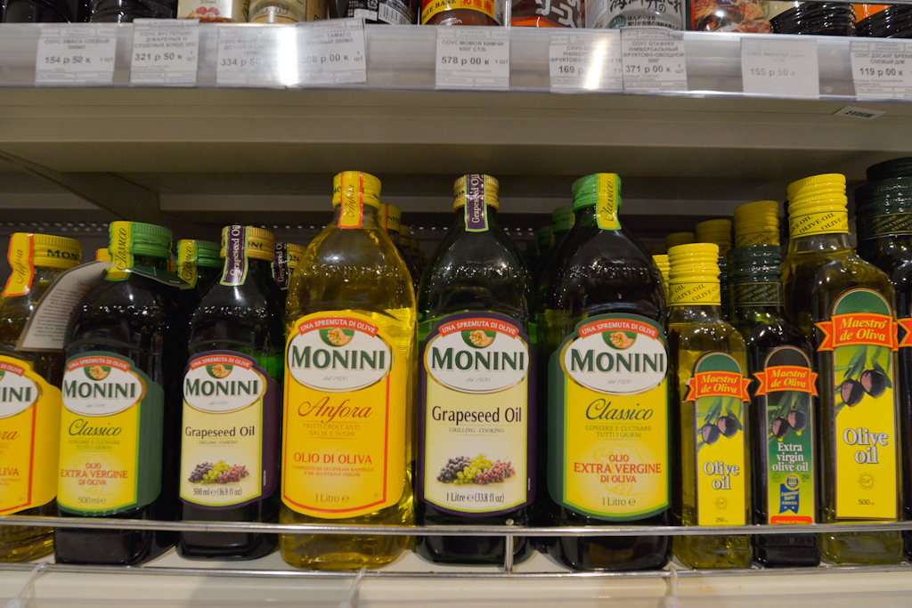 Оливковое масло не исчезнет с прилавков приморских магазинов, Фото с места события собственное