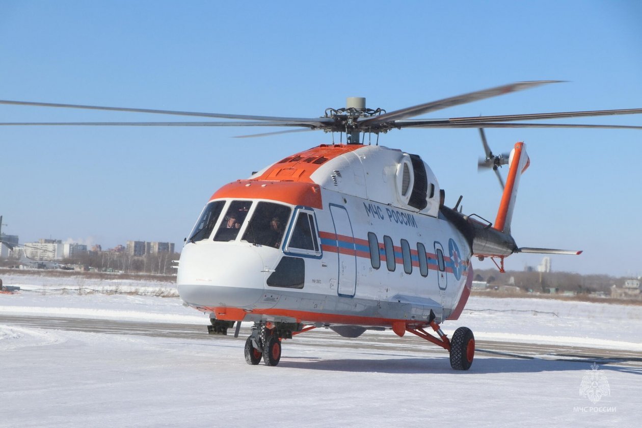 Новейший поисково-спасательный вертолет пополнил парк авиации МЧС России в Хабаровском крае - AmurMedia: Лента новостей, 19.02.2026