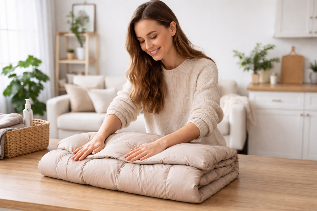 Разбиваю комки в пуховике 1 трюком: сохранила "пушистость" как из магазина — спасет даже "комкастые " - UssurMedia: Лента новостей, 10.03.2026