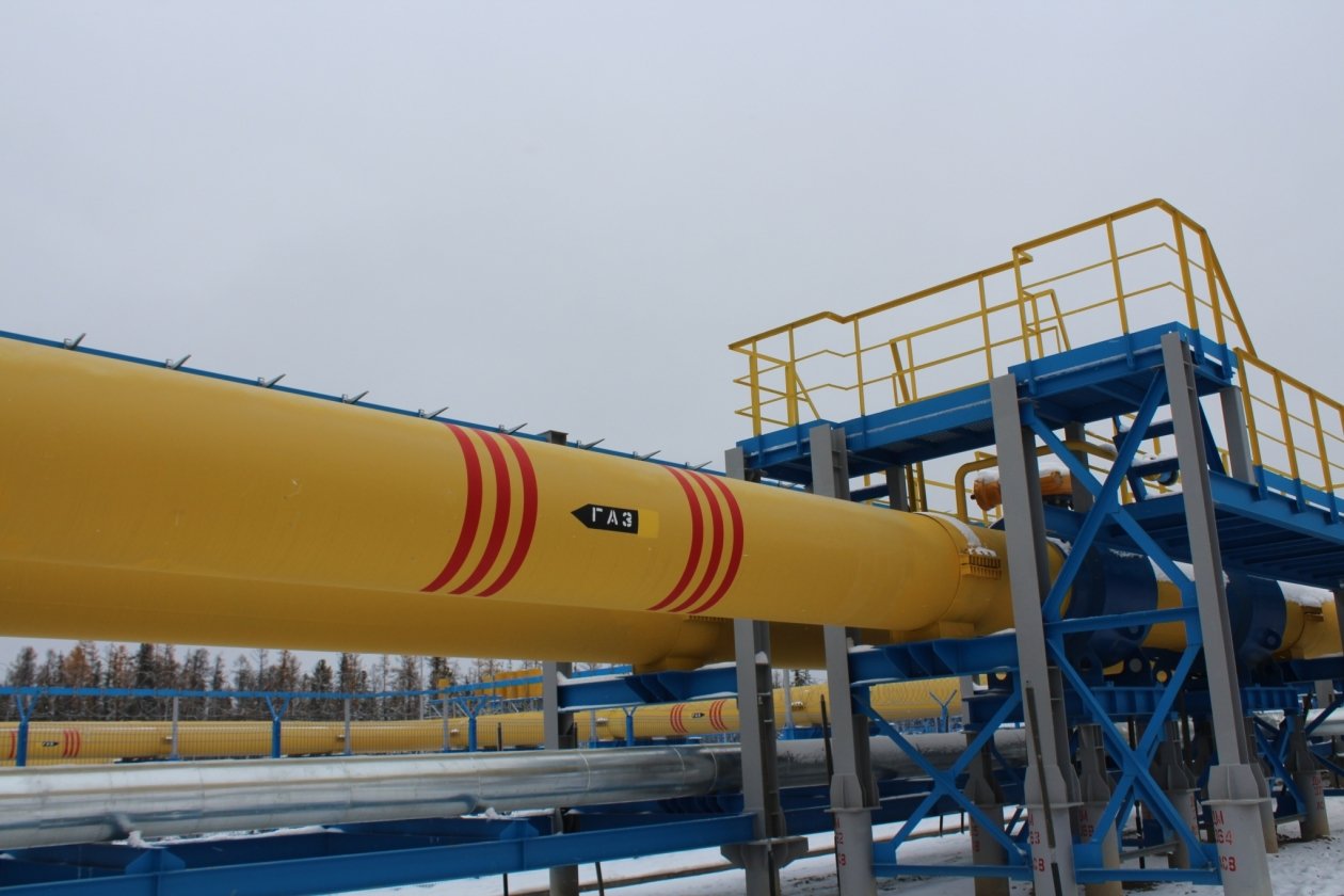 Алена Подковырова, ИА YakutiaMedia Газопровод с Чаяндинского нефтегазоконденсатного месторождения