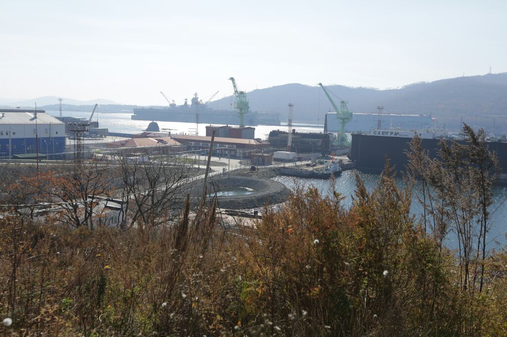 Спецобъект в бухте Разбойник, Фото с места события собственное