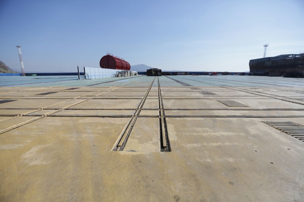 Пункт длительного хранения реакторных отсеков, Фото с места события собственное