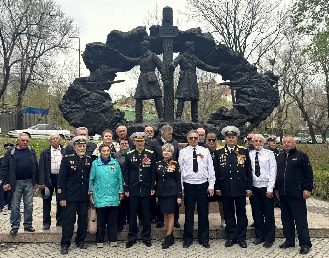 Память сотрудников военной контрразведки почтили накануне Дня Победы во Владивостоке УФСБ России по Тихоокеанскому флоту