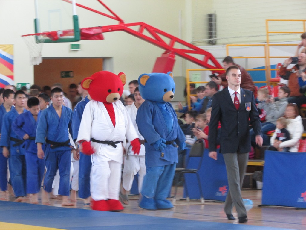 Выход спортсменов для приветствия, Фото с места события собственное