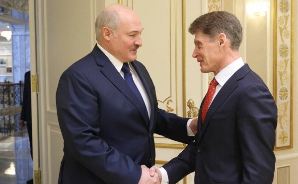Александр Лукашенко и Олег Кожемяко president.gov.by