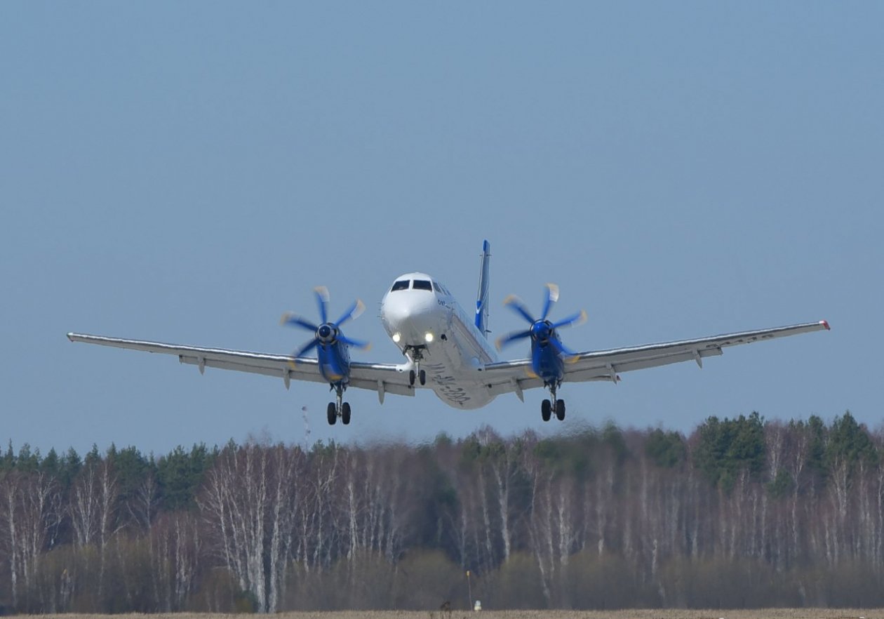 Первый полет третьего опытного самолета Ил-114-300 медиагалерея ПАО &quotОбъединенная авиастроительная корпорация&quot, https://uacrussia.ru/ru/