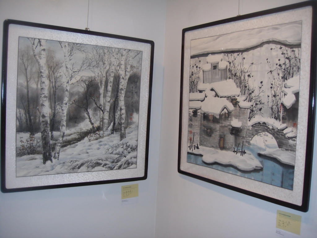 "Живопись льда и снега" , Фото с места события собственное