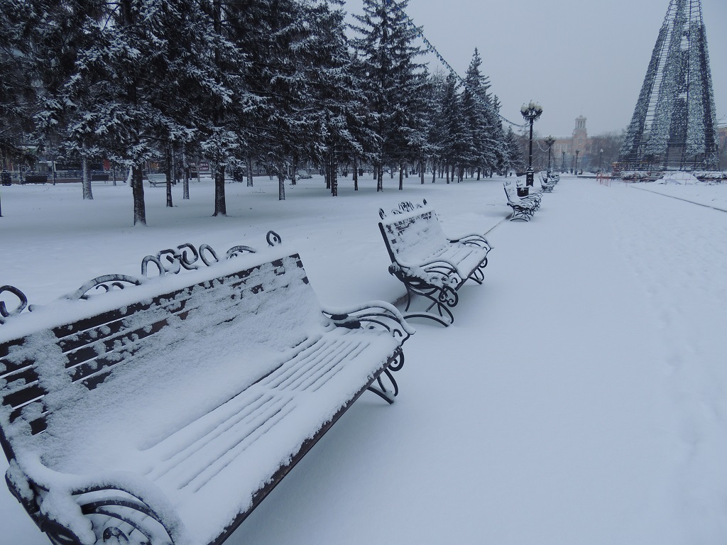 Заснеженный иркутск фото