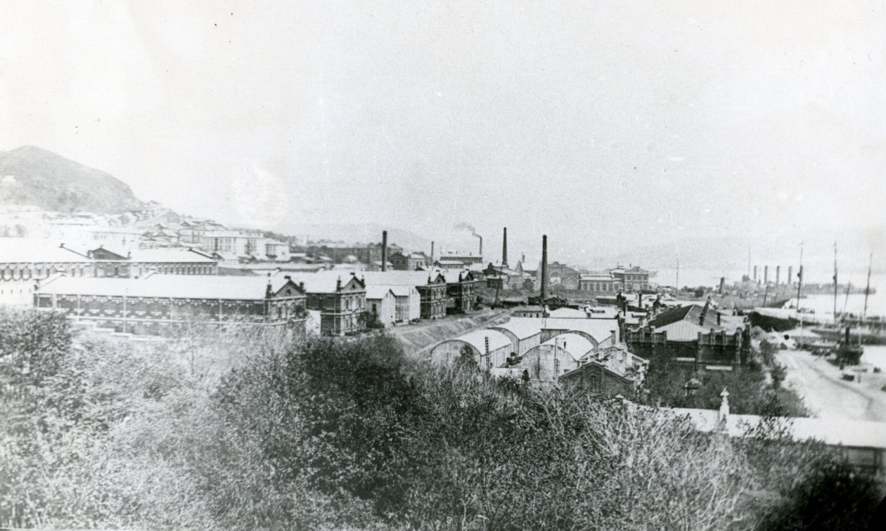 Панорама Военного порта