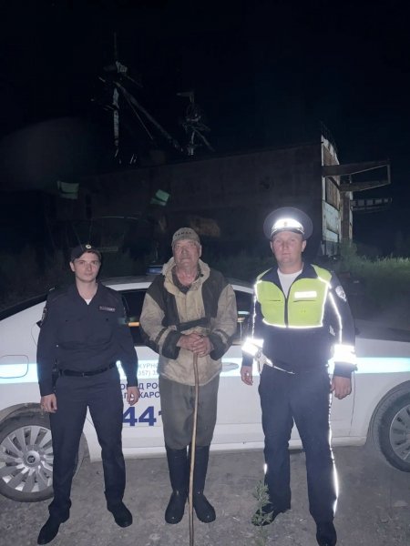 Полицейские спасли заблудившегося в лесу пенсионера в Пожарском районе