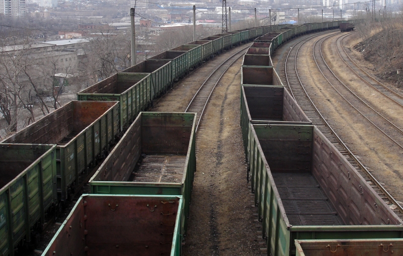 Пропускная способность БАМа и Транссиба в скором времени отстанет от мощностей дальневосточных портов, Фото с места события собственное