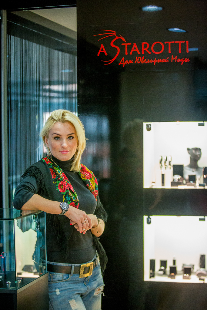 Лия Штырхунова, дом ювелирной моды Astarotti, Фото с места события собственное