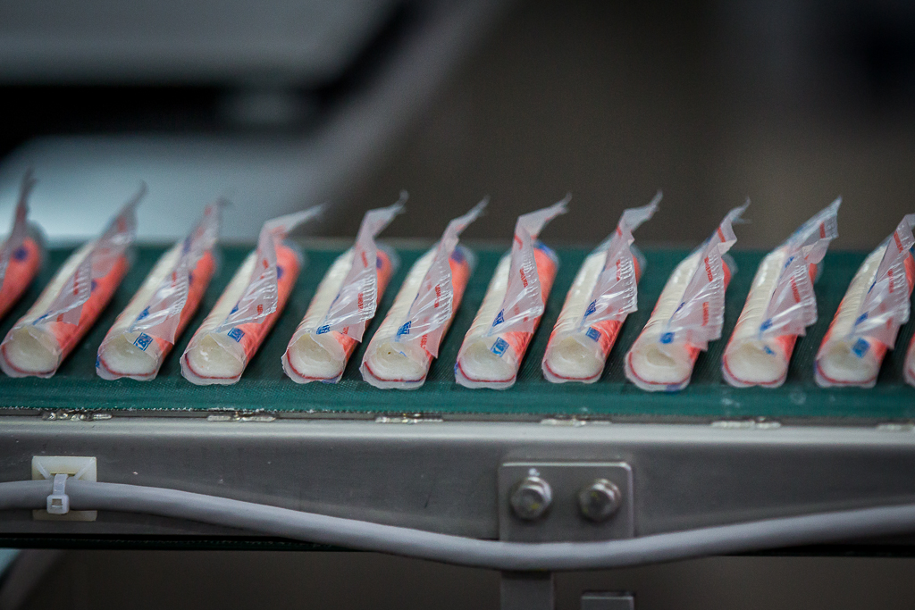 Крабовые палочки, Фото с места события собственное