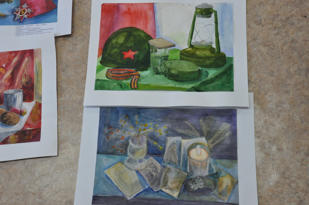 Итоги конкурса "Юный живописец", Фото с места события из других источников