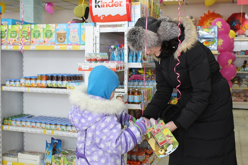 Радостные покупатели, Фото с места события собственное