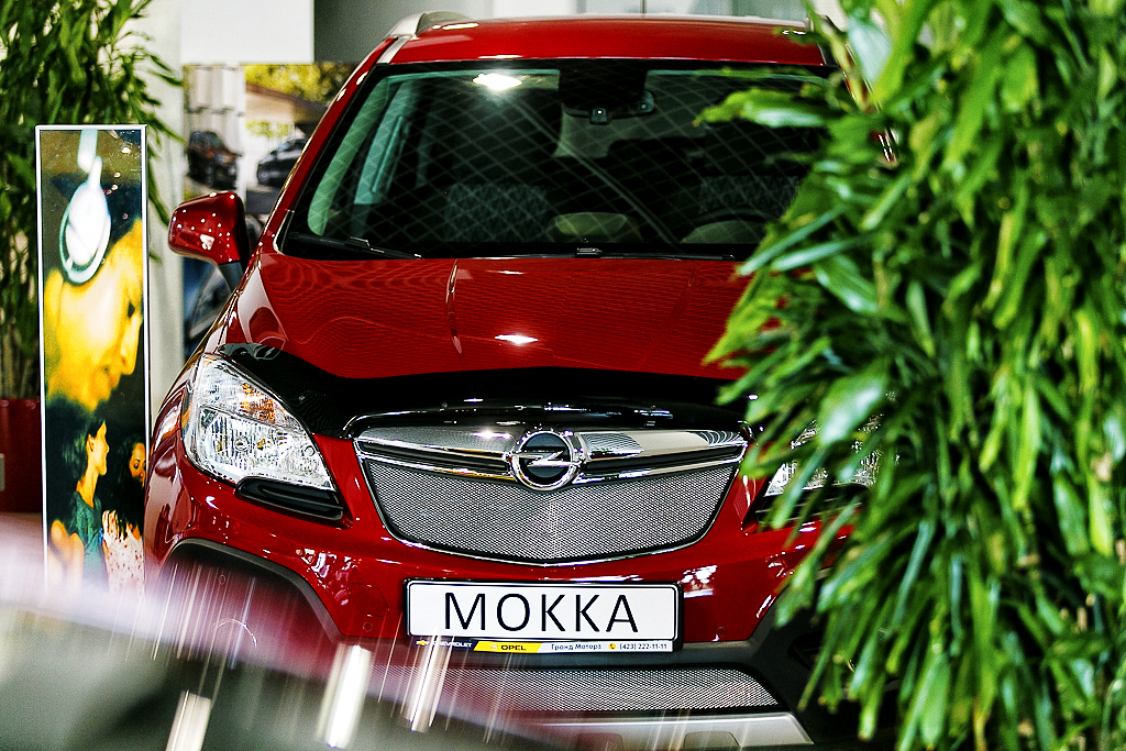 Opel Mokka, Фото с места события собственное