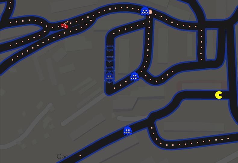 Pac Man на улицах Владивостока, Фото с места события из других источников