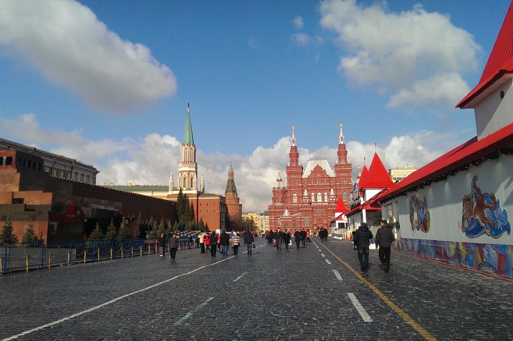 Красная площадь, Фото с места события собственное