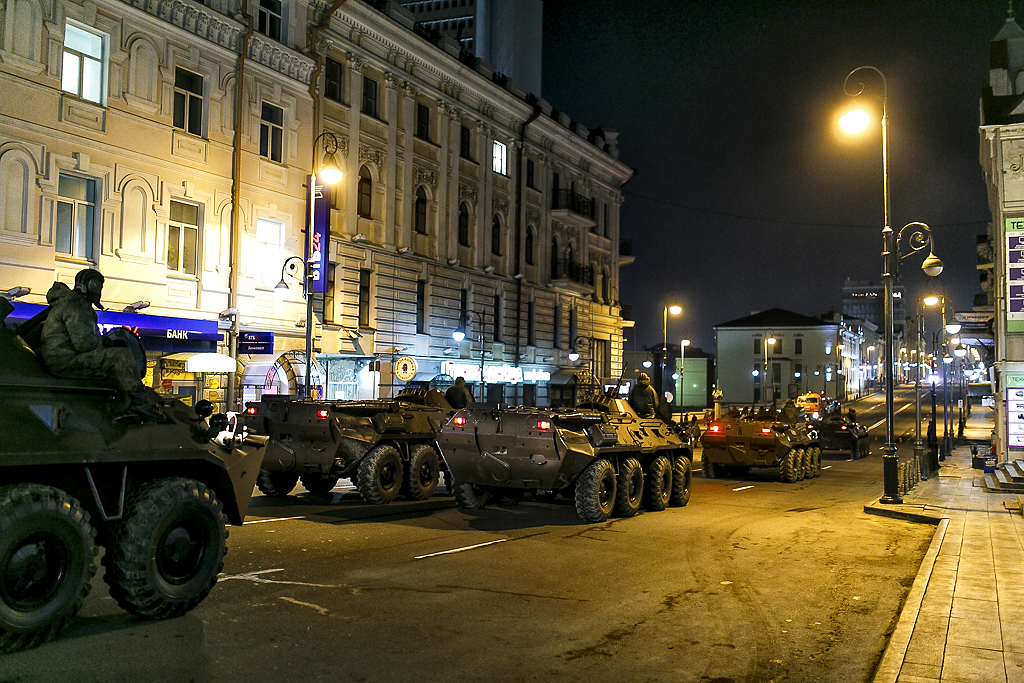 Репетиция парада владивосток фото