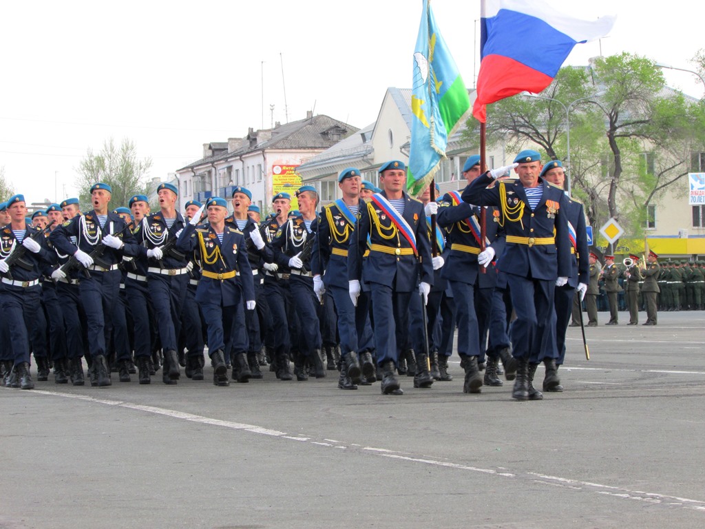 Десантники-гвардейцы, Фото с места события собственное