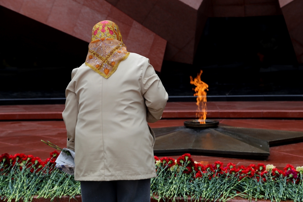 Молодежь отправились доставлять Вечный огонь по всем районам Хабаровского края, Фото с места события собственное