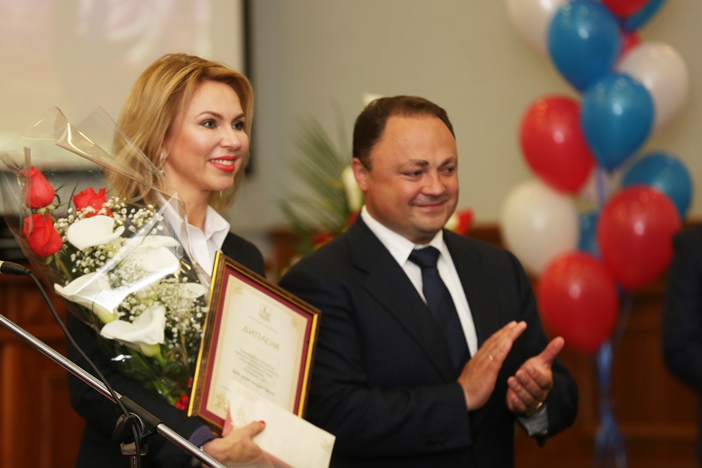 Первое награждение 